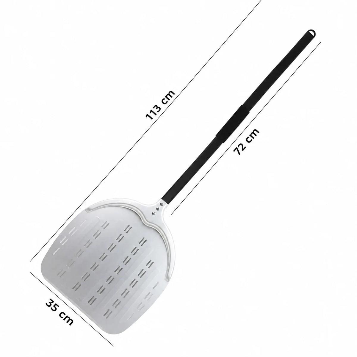Longue Pelle à Pizza Perforée 35 cm | Professionnelle