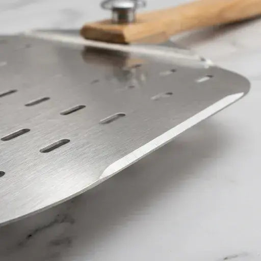 Pelle à pizza inox manche en bois