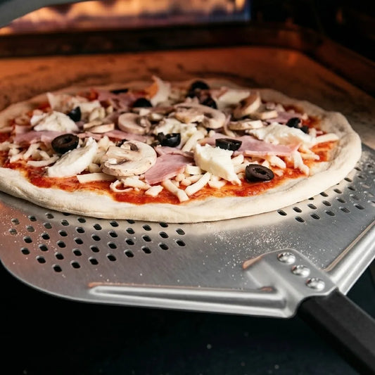 Pelle à Pizza Perforée XXL 45 cm | Grand Format