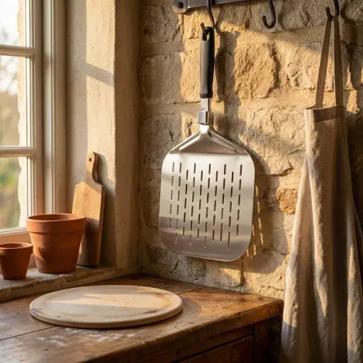 Pelle à pizza en inox