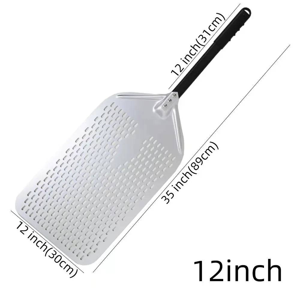 Pelle Rectangulaire 30x58 cm Perforée | Pour Pizza alla Pala et Focaccia
