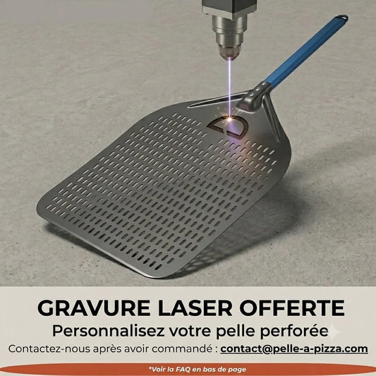 Pelle à Pizza Professionnelle 40 cm | Aluminium Anodisé