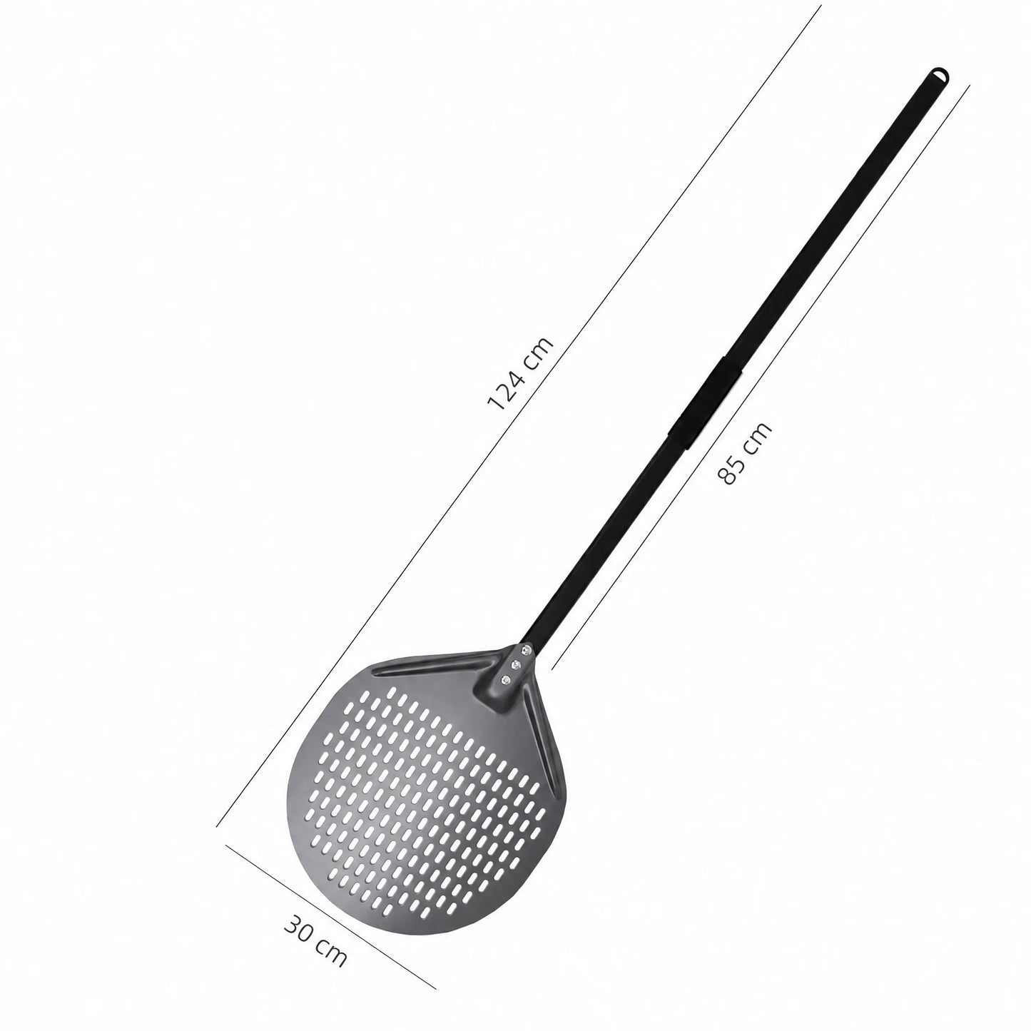 Pelle à Pizza Perforée 30 cm | Désign en dôme