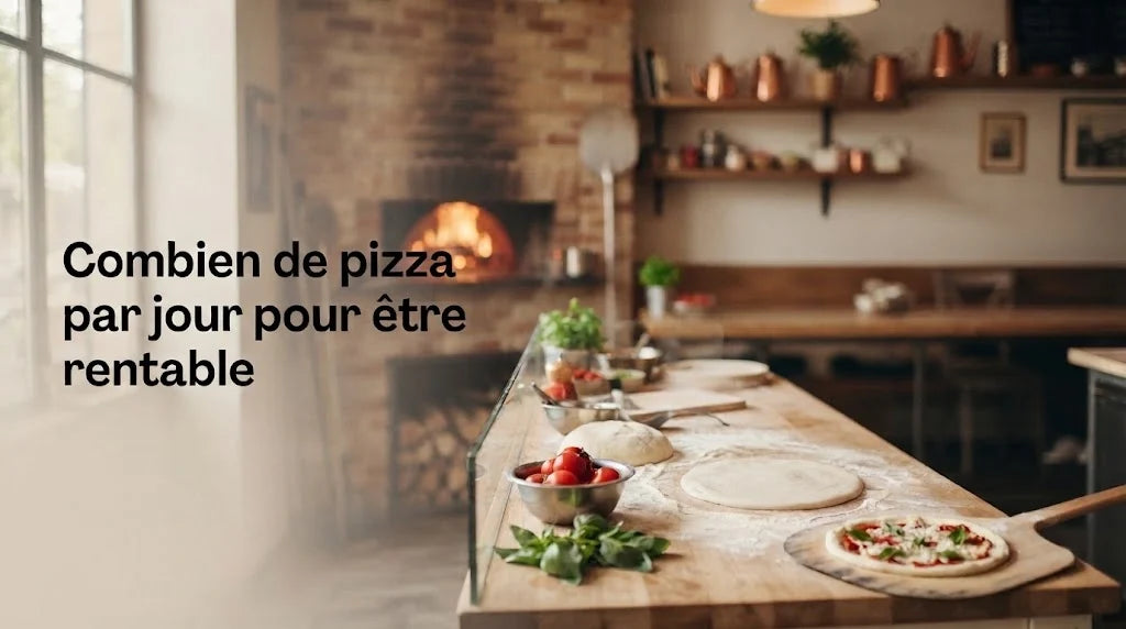 Combien de pizza par jour pour être rentable