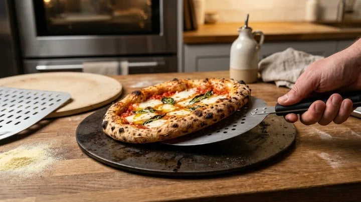 Pierre, acier ou grille : quelle pelle à pizza choisir selon votre surface de cuisson ?