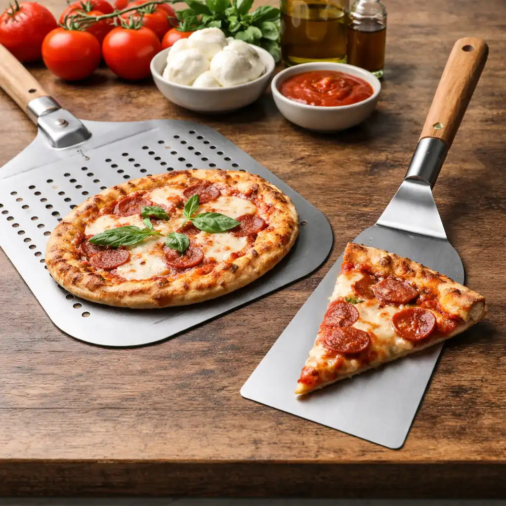 Quelle est la différence entre une pelle à pizza et spatule à pizza ?