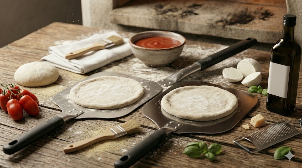 Comparatif matériaux : alu vs métal pour pelle à pizza