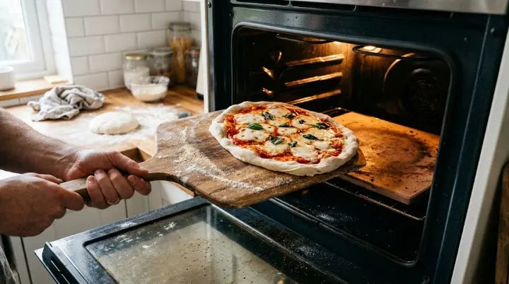 Comment cuire une pizza au four