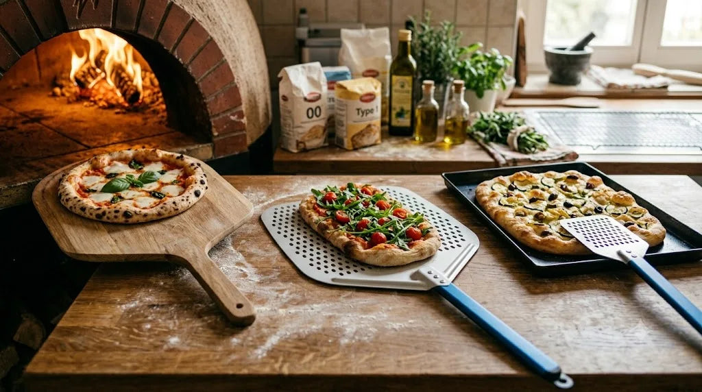 Teglia, romaine ou napolitaine : faut-il vraiment la même pelle pour toutes les pizzas ?