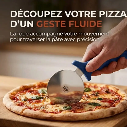 Spatule à Pizza et Coupe-pizza | Bleu