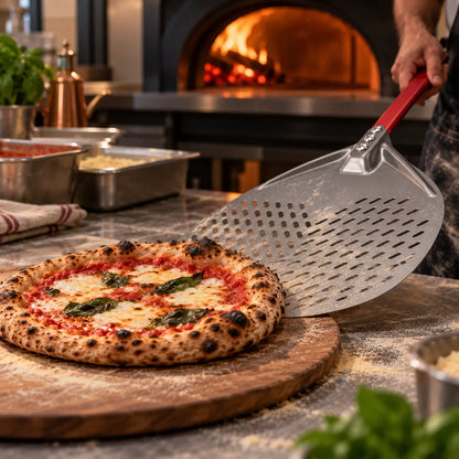 Pelle à Pizza Perforée 35 cm | Ronde