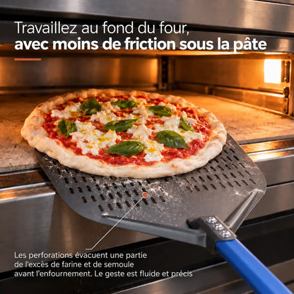 Kit Pelle à Pizza professionnel | Bleu
