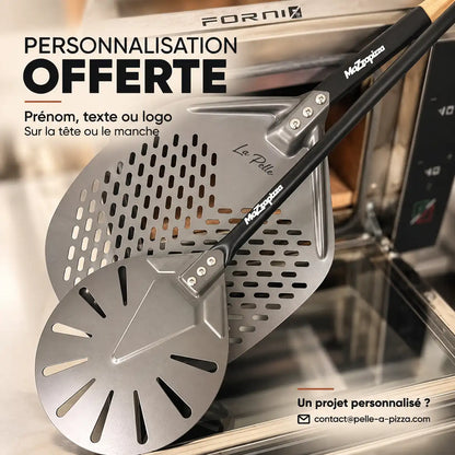 Pelle à Pizza Perforée 35 cm | Ronde