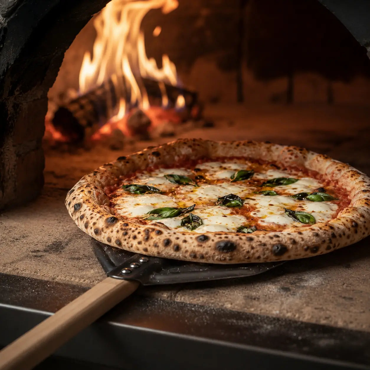 Pelle à pizza de rotation 18-23 cm | Manche Bois