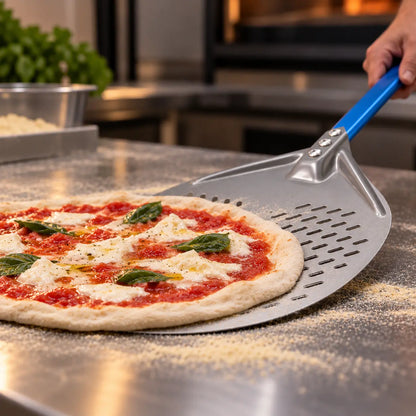 Pelle à Pizza Perforée 35 cm | Ronde