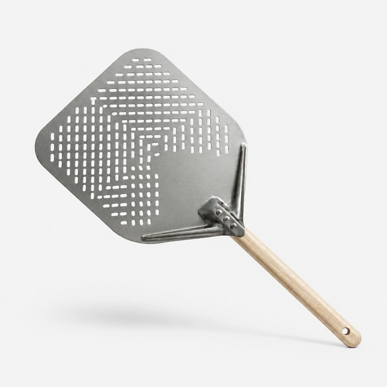 Pelle à Pizza Perforée 30-35 cm | Bord Biseauté | Bois