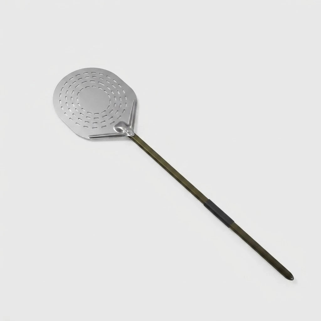 Pelle à Pizza Perforée Ronde 30 cm | Manche 130 cm