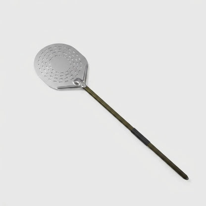 Pelle à Pizza Perforée Ronde 30 cm | Manche 130 cm