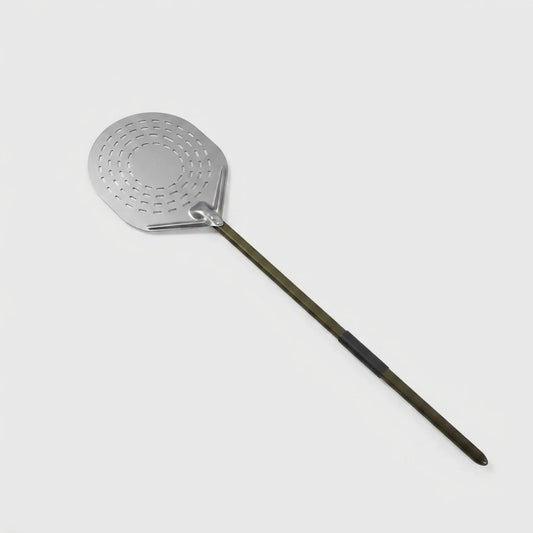 Pelle à Pizza Perforée Ronde 30 cm | Manche 130 cm