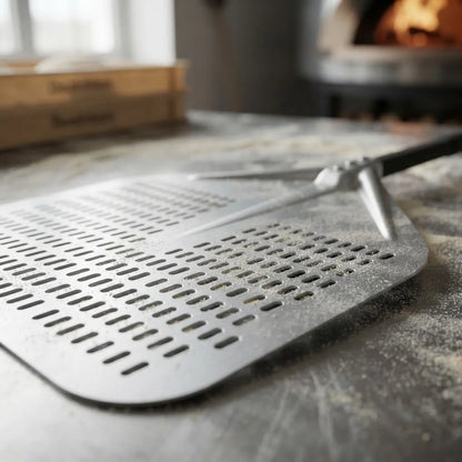 Pelle à Pizza Perforée XXL 50 cm | Grand Format