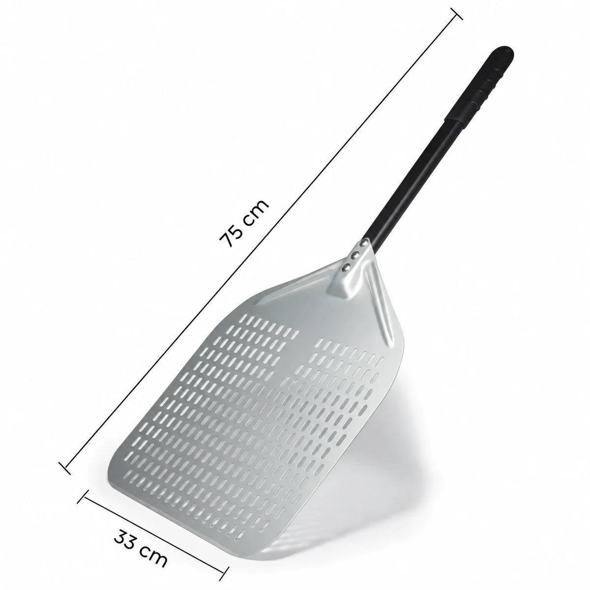 Pelle à Pizza Perforée 30–35 cm | Antidérapante