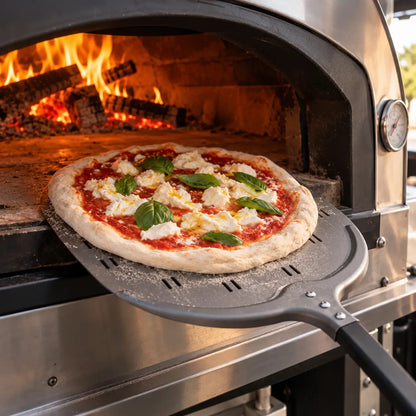 Longue Pelle à Pizza Perforée 35 cm | Professionnelle
