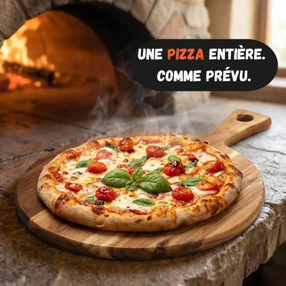 Pelle à pizza bois ronde