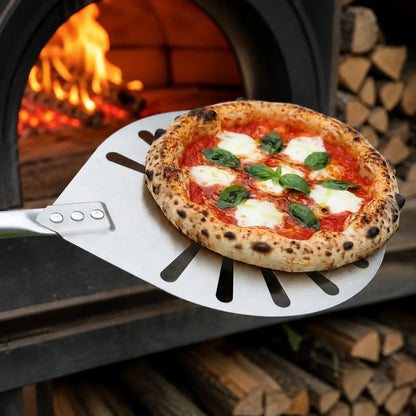 Pelle à Pizza de Rotation Inox | Manche Ajustable
