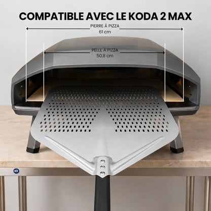 Pelle à Pizza Perforée XXL 50 cm | Grand Format