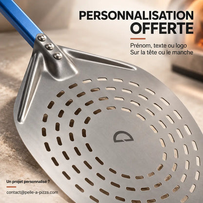 Pelle à Pizza Ronde Perforée 30 cm | Coloris au choix