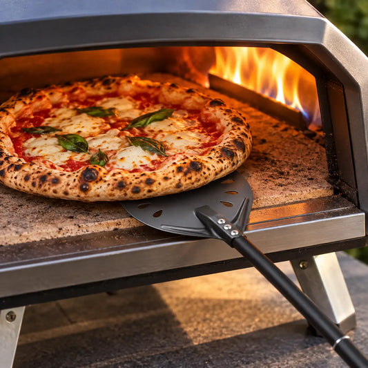 Pelle à pizza de rotation 15 cm | Manche Démontable