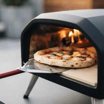 Pelle à pizza de rotation 18-23 cm | Aluminium Rouge