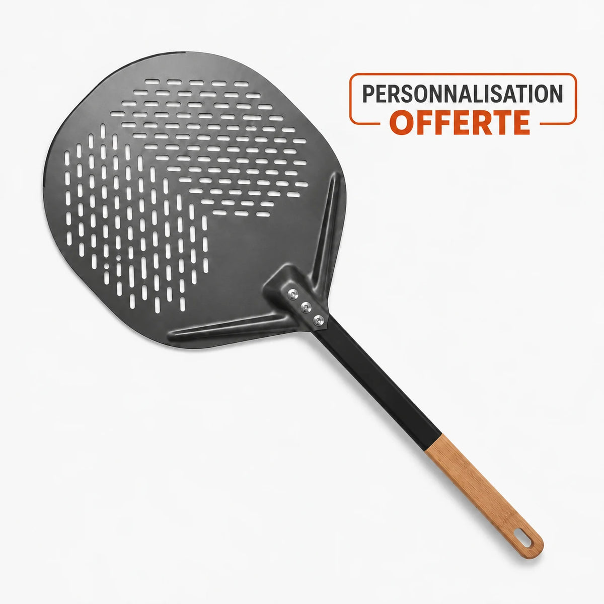 Pelle à Pizza Perforée 30 cm | Ronde