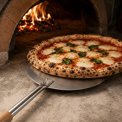 Pelle à Pizza de Rotation Pleine 18-23 cm | Inox