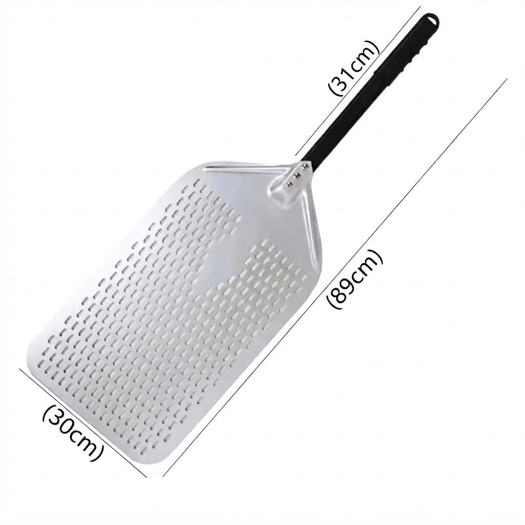 Pelle Rectangulaire 30x58 cm Perforée | Pour Pizza alla Pala et Focaccia