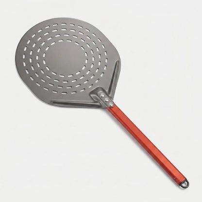 Pelle à Pizza Ronde Perforée 30 cm | Manche Aluminium
