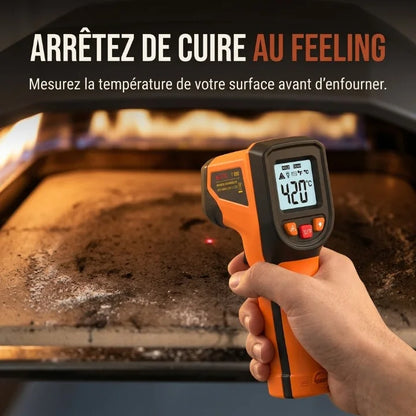 Thermomètre Infrarouge Pizza | jusqu'à 600°C