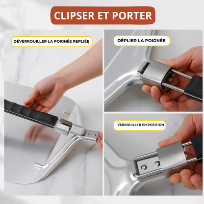 Pelle à pizza en inox