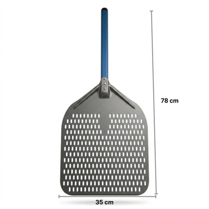 Pelle à Pizza Perforée Aluminium | Enfournement Précis - 30 / 33 / 35 cm