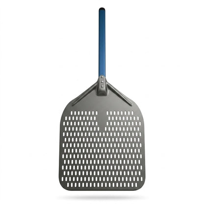 Pelle à Pizza Perforée 30–35 cm | Aluminium Bleu