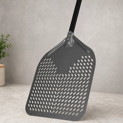 Pelle à Pizza Perforée | 35 x 138 cm | Grande portée