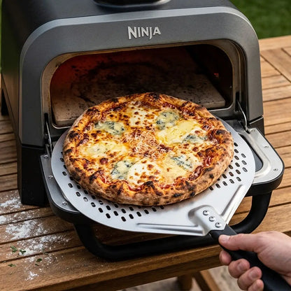 Pelle à Pizza Ronde Perforée | Tête 30 cm