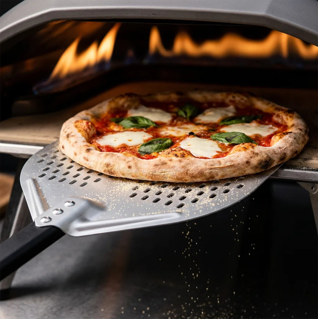Pelle à Pizza Ronde Perforée | Tête 30 cm