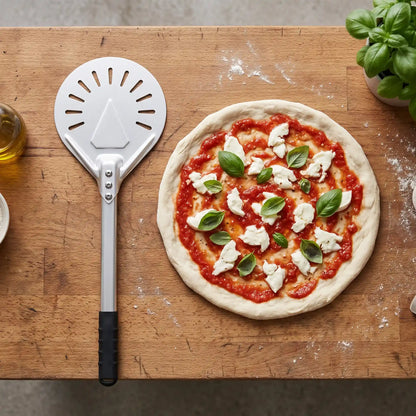 Pelle à Pizza Tournante | Manche Silicone