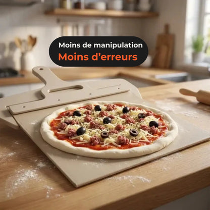 Pelle à pizza coulissante