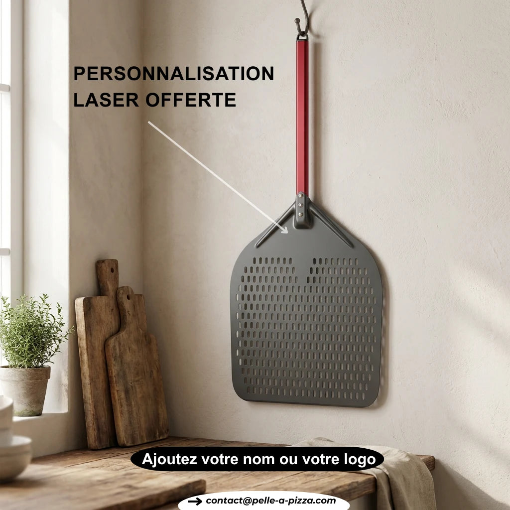 Pelle à Pizza Professionnelle 40 cm | Aluminium Anodisé