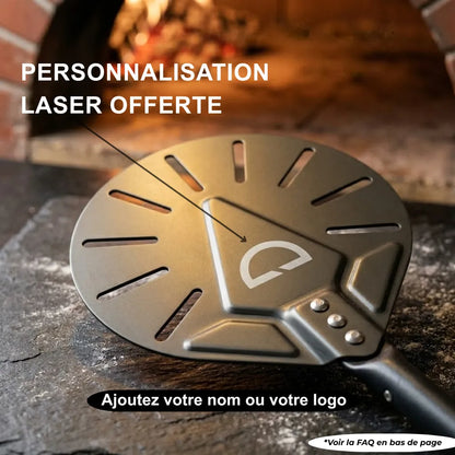 Pelle à Pizza rotative | Aluminium Anodisé Dur
