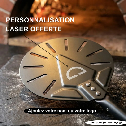 Pelle à Pizza rotative | Aluminium Anodisé Dur