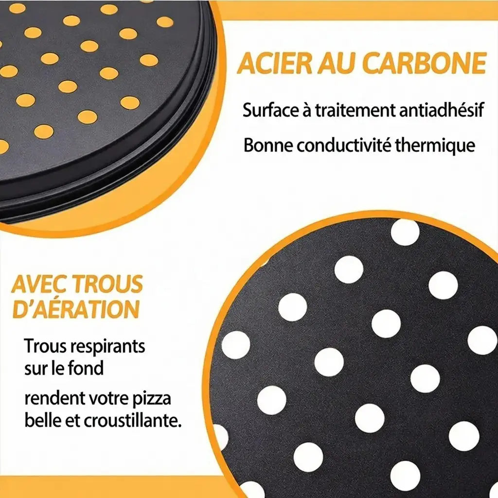 Plaque pizza pour four