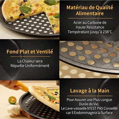 Plaque pizza pour four